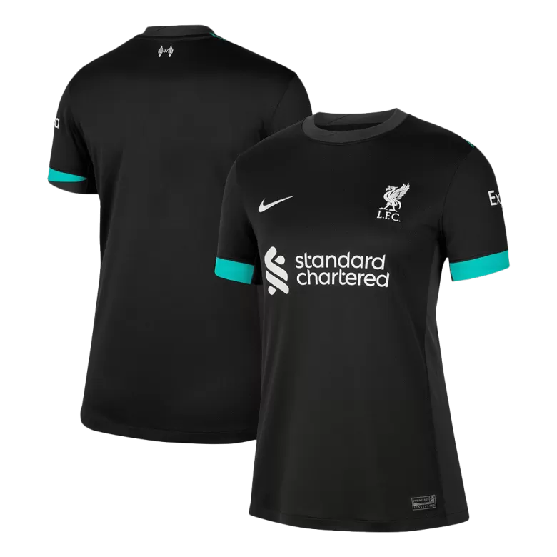 Women's Liverpool Away Soccer Jersey 2024/25 - gojersey