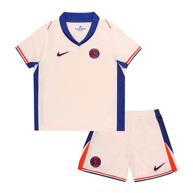 Chelsea Away Soccer Jersey Kit 2024/25 Kids(Jersey+Shorts) - gojersey