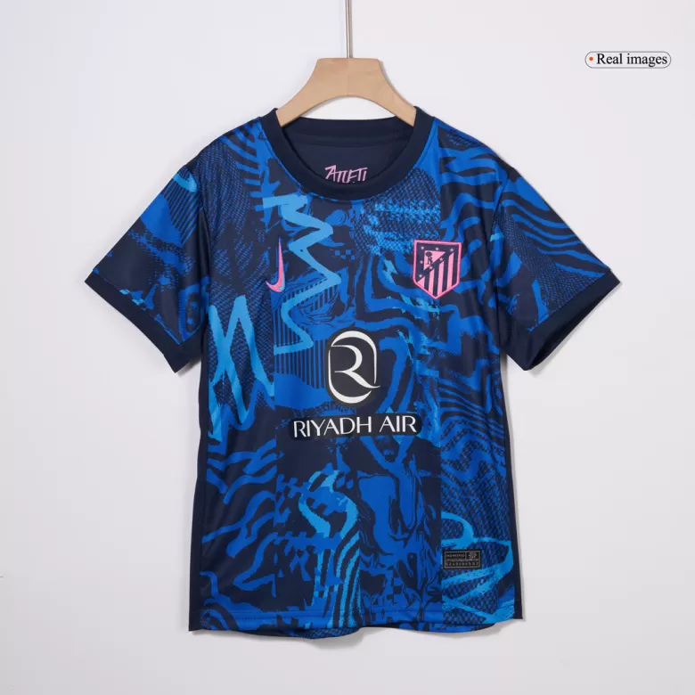 Atletico Madrid Third Away Soccer Jersey Kit 2024/25 Kids(Jersey+Shorts+Socks) - gojersey