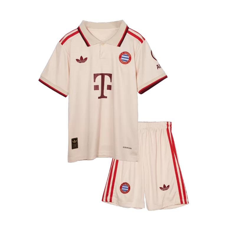 Bayern Munich Third Away Soccer Jersey Kit 2024/25 Kids(Jersey+Shorts) - UCL - gojersey