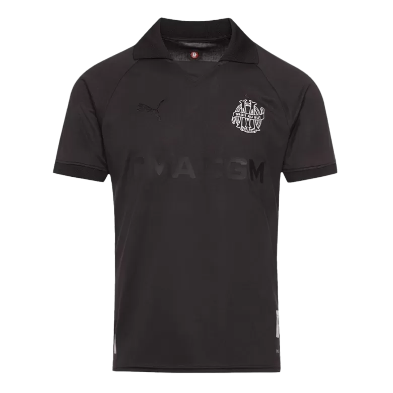 Marseille Goalkeeper Soccer Jersey 2024/25 - Black（125th Anniversary） - gojersey