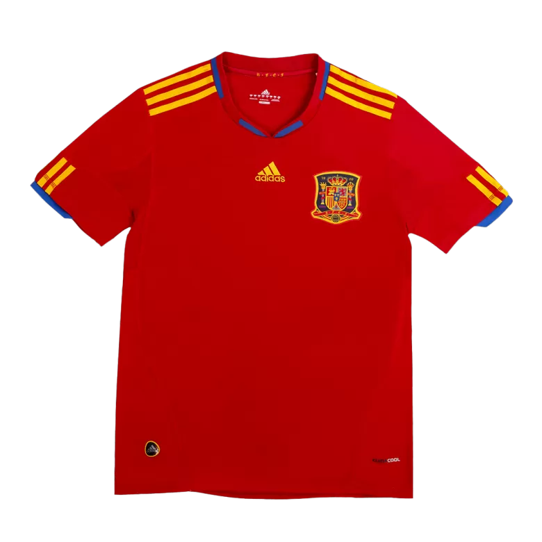 Spain Home Soccer Jersey Retro 2010 - gojersey