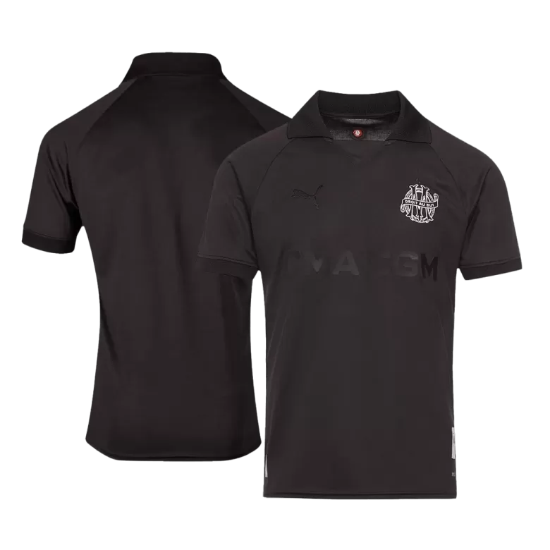 Marseille Goalkeeper Soccer Jersey 2024/25 - Black（125th Anniversary） - gojersey