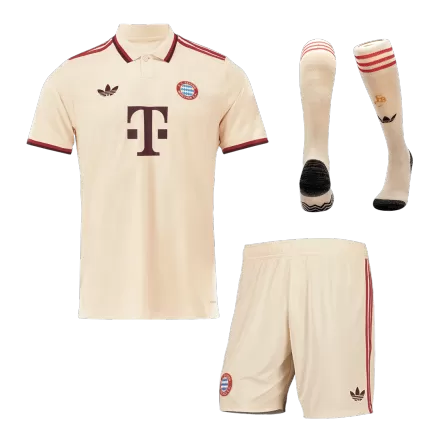 Bayern Munich Third Away Soccer Jersey Kit 2024/25 (Jersey+Shorts+Socks)- UCL - gojersey