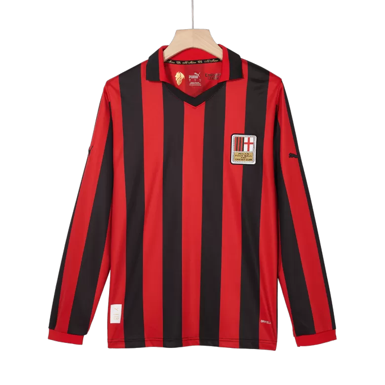 AC Milan #125 Long Sleeve Soccer Jersey 2024/25 - 125th Anniversary - gojersey