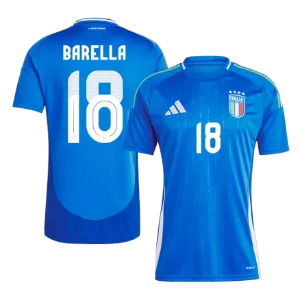 Italy BARELLA #18 Home Jersey EURO 2024 - gojersey