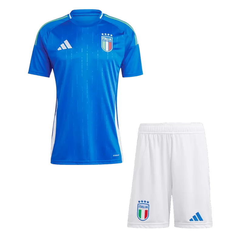 Italy Home Jersey Kit EURO 2024 (Jersey+Shorts) - gojersey