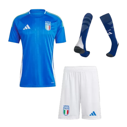 Italy Home Jersey Kit EURO 2024 (Jersey+Shorts+Socks) - gojersey