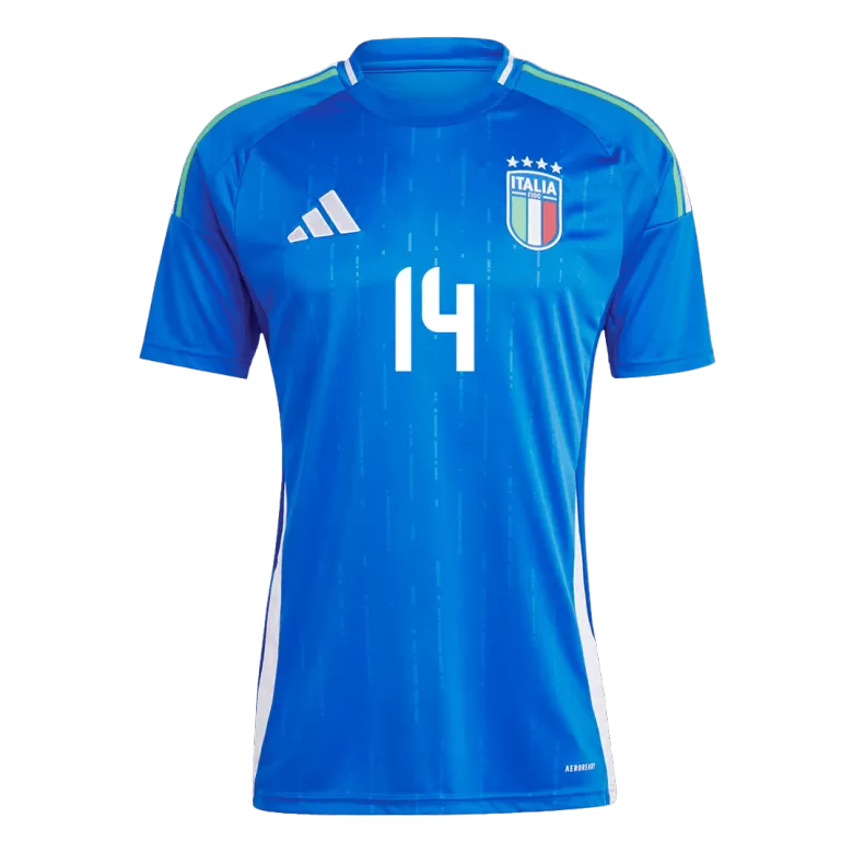 Italy CHIESA #14 Home Jersey EURO 2024 - gojersey