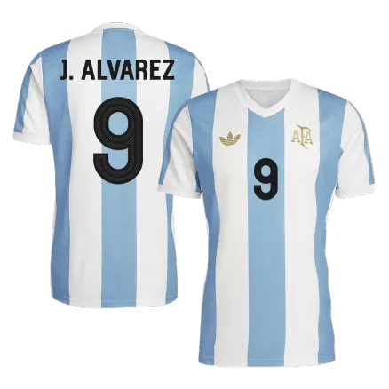 Argentina J.ALVAREZ #9 Soccer Jersey 2024 - 50th Anniversary - gojersey