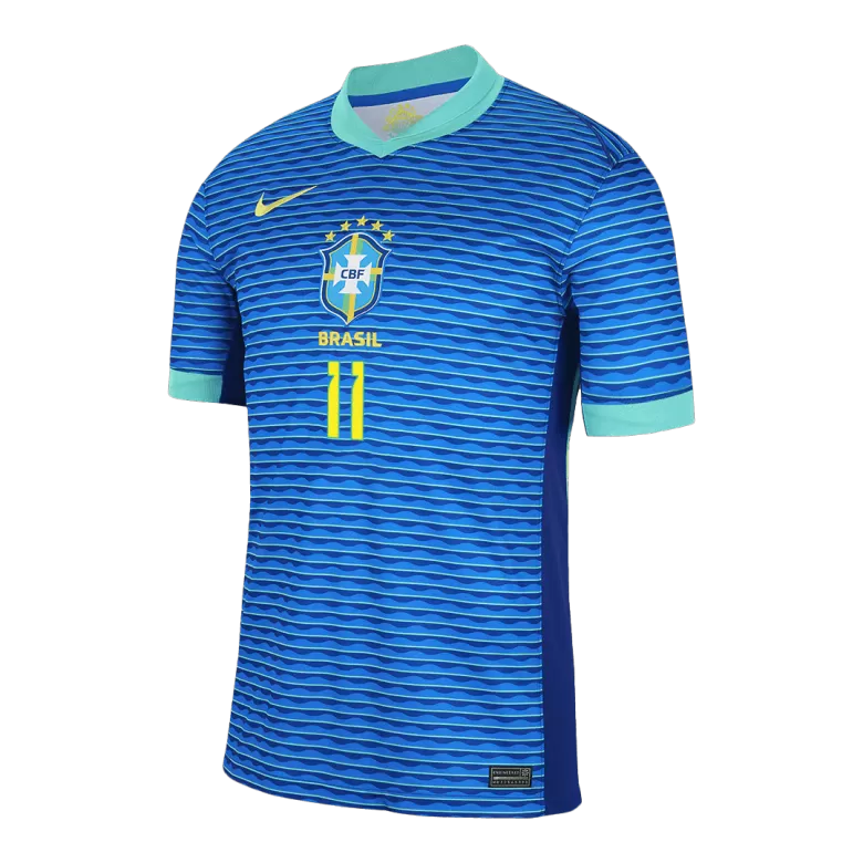 Brazil RAPHINHA #11 Away Soccer Jersey Copa America 2024 - gojersey