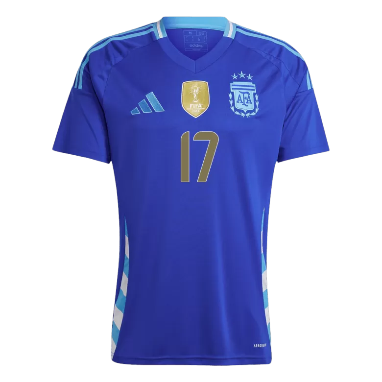 Argentina GARNACHO #17 Away Soccer Jersey 2024 - gojersey