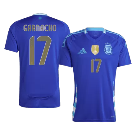 Argentina GARNACHO #17 Away Soccer Jersey 2024 - gojersey