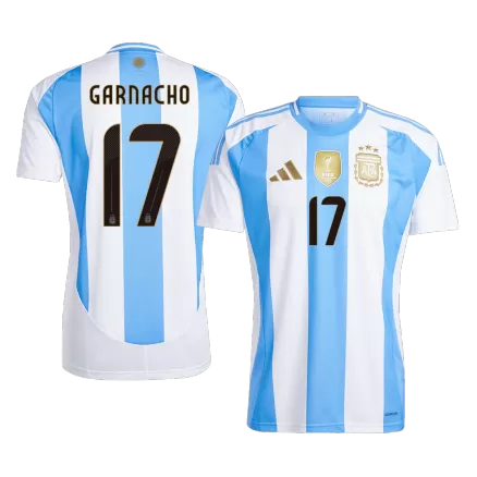 Argentina GARNACHO #17 Home Soccer Jersey 2024 - gojersey