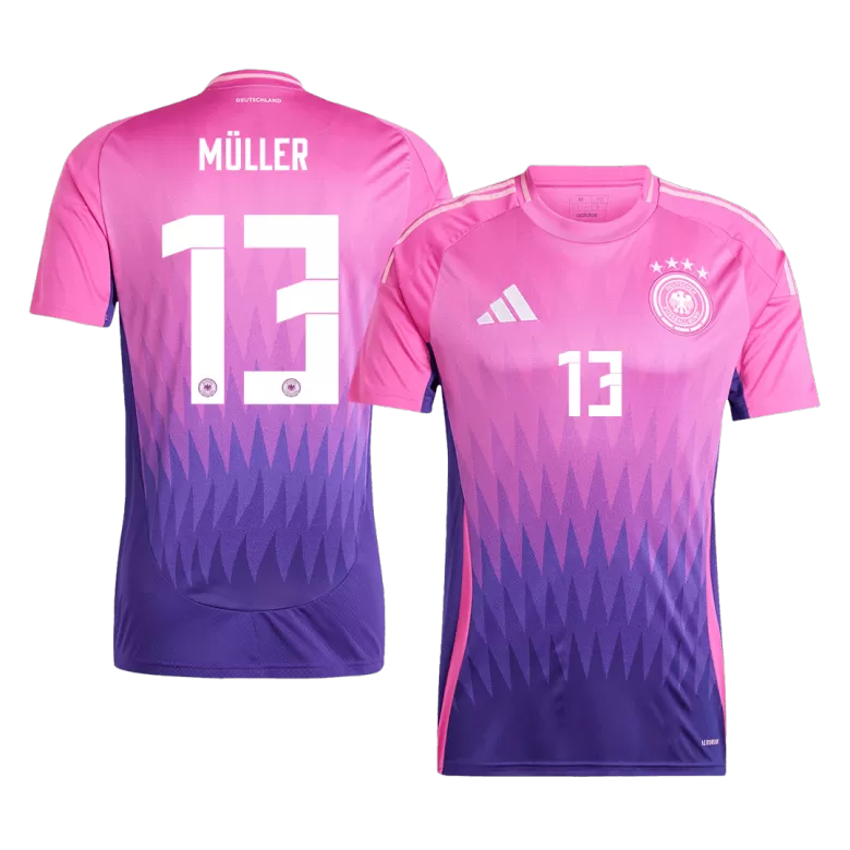 Germany MÜLLER #13 Away Jersey EURO 2024 - gojersey