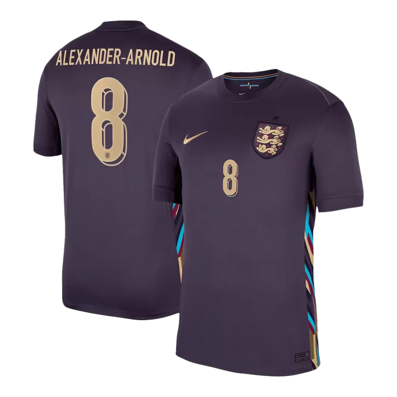 England ALEXANDER-ARNOLD #8 Away Jersey EURO 2024 - gojersey