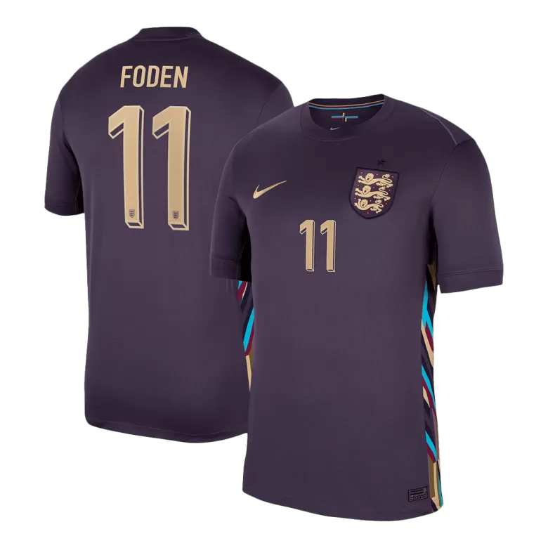 England FODEN #11 Away Jersey EURO 2024 - gojersey