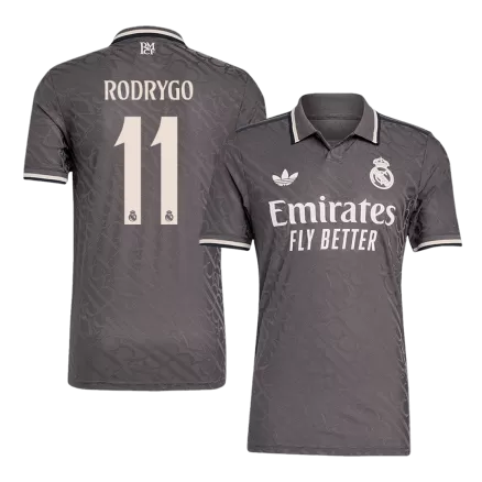 Real Madrid RODRYGO #11 Third Away Soccer Jersey Authentic 2024/25 - gojersey