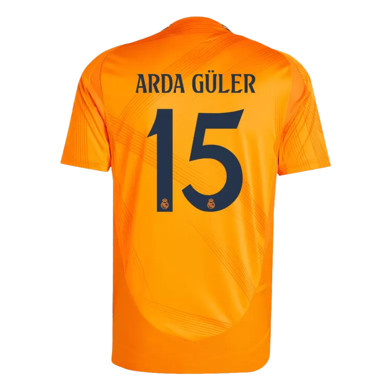 Real Madrid ARDA GÜLER #15 Away Soccer Jersey Authentic 2024/25 - gojersey