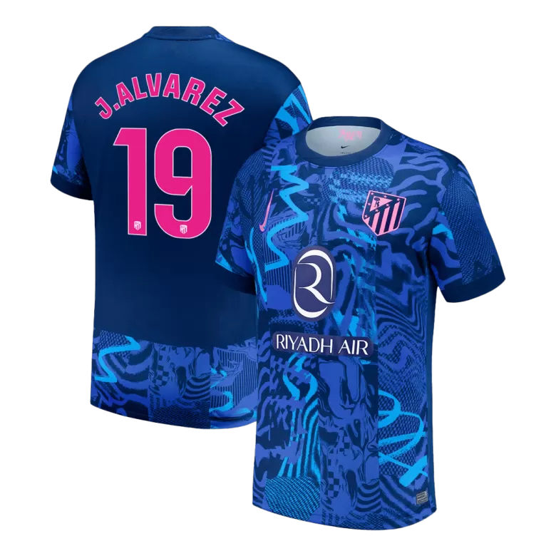 Atletico Madrid J.ALVAREZ #19 Third Away Soccer Jersey 2024/25 - gojersey