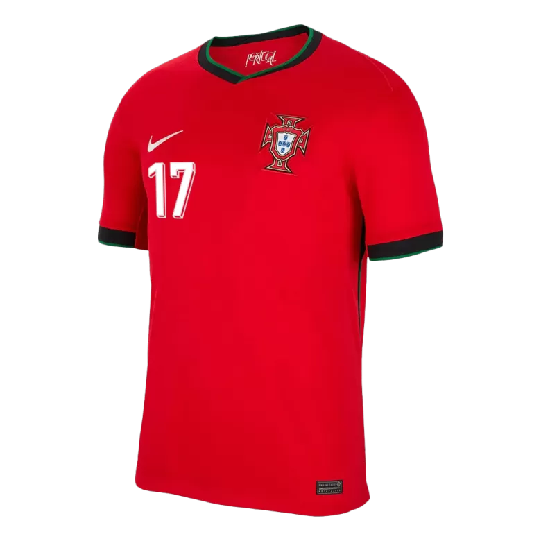 Portugal R.LEÃO #17 Home Jersey EURO 2024 - gojersey