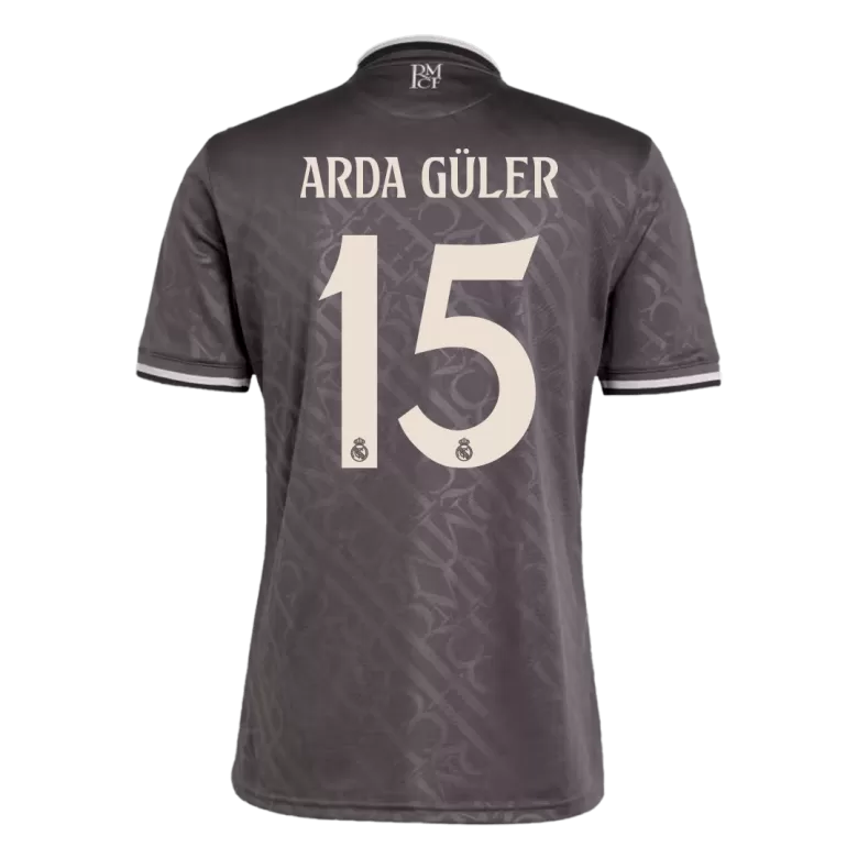 Real Madrid ARDA GÜLER #15 Third Away Jersey 2024/25 - gojersey