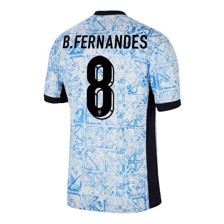 Portugal B.FERNANDES #8 Away Soccer Jersey EURO 2024 - gojersey