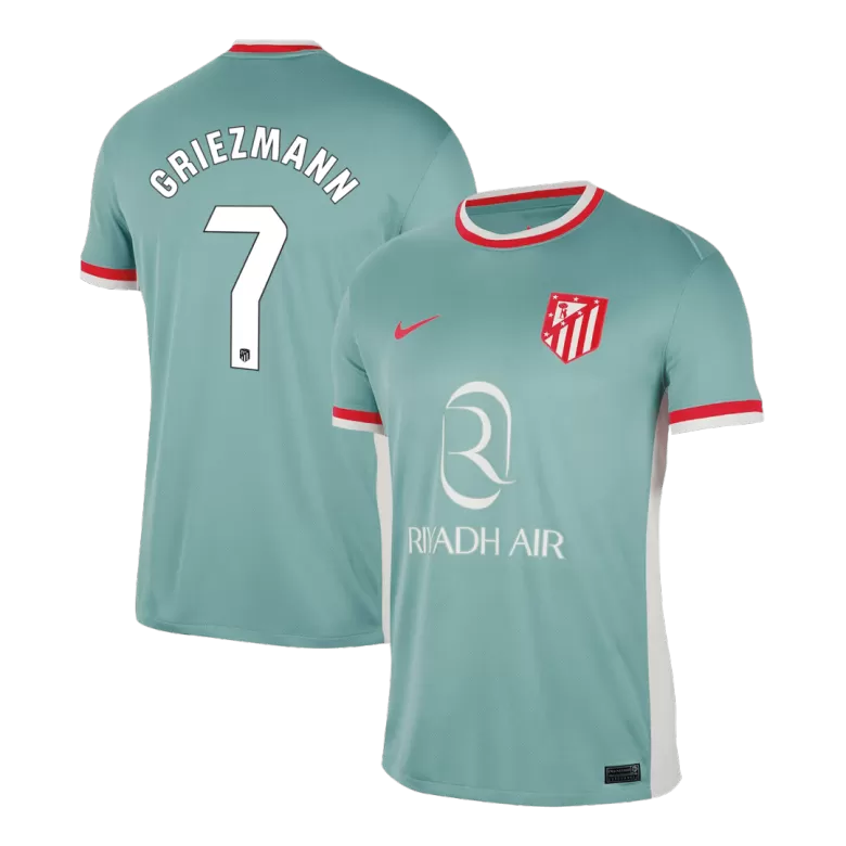 Atletico Madrid GRIEZMANN #7 Away Soccer Jersey 2024/25 - gojersey