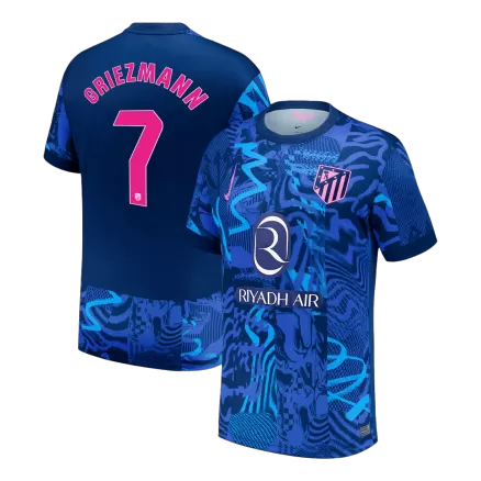 Atletico Madrid GRIEZMANN #7 Third Away Soccer Jersey 2024/25 - gojersey