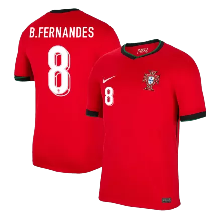 Portugal B.FERNANDES #8 Home Jersey EURO 2024 - gojersey