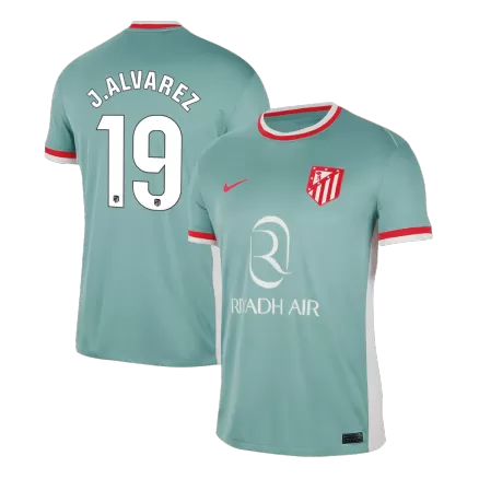 Atletico Madrid J.ALVAREZ #19 Away Soccer Jersey 2024/25 - gojersey