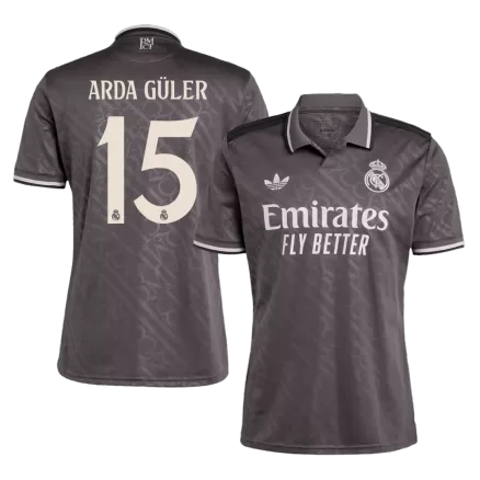 Real Madrid ARDA GÜLER #15 Third Away Jersey 2024/25 - gojersey