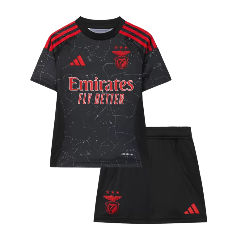 Benfica Away Soccer Jersey Kit 2024/25 Kids(Jersey+Shorts) - gojersey