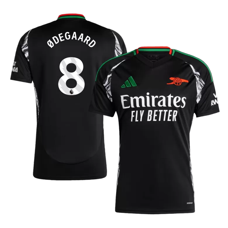 Arsenal ØDEGAARD #8 Away Soccer Jersey 2024/25 - gojersey