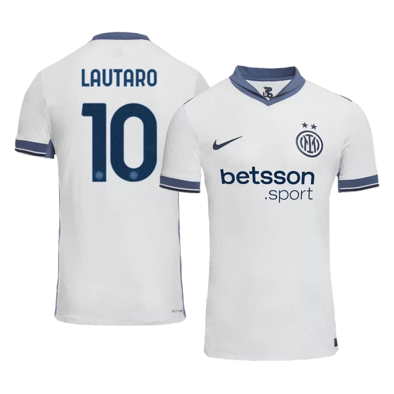 Inter Milan LAUTARO #10 Away Soccer Jersey Authentic 2024/25 - gojersey