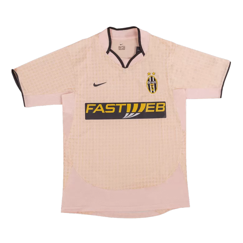 Juventus Away Soccer Jersey Retro 2003/04 - gojersey