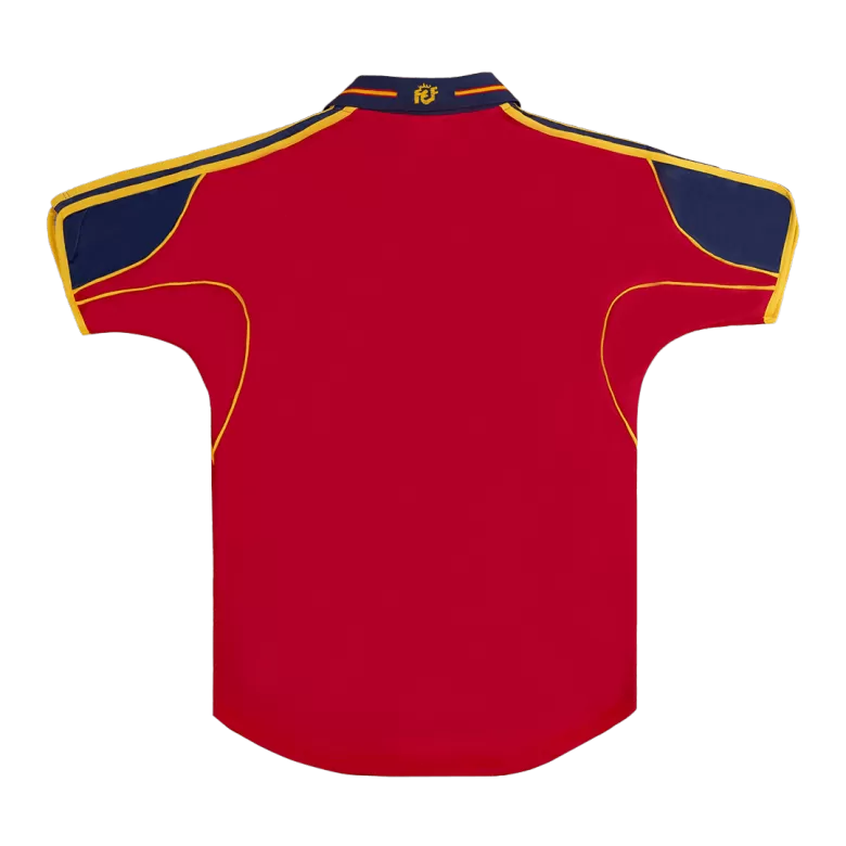 Spain Home Soccer Jersey Retro 2000 - gojersey