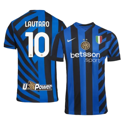 Inter Milan LAUTARO #10 Home Soccer Jersey 2024/25 - gojersey