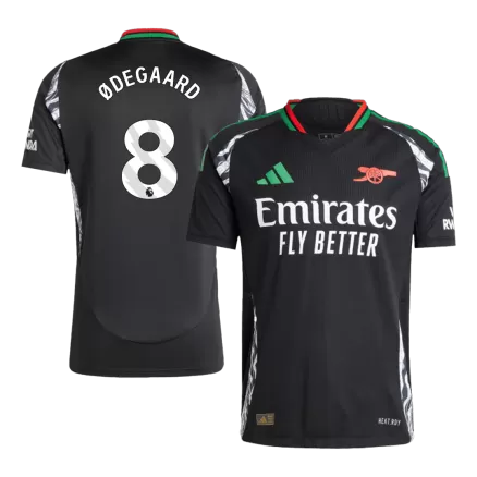 Arsenal ØDEGAARD #8 Away Soccer Jersey Authentic 2024/25 - gojersey