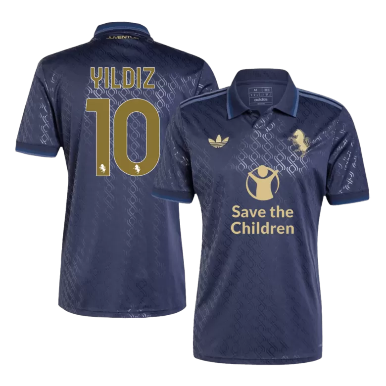 Juventus YILDIZ #10 Third Away Soccer Jersey 2024/25 - Save The Children Sponsor  - gojersey