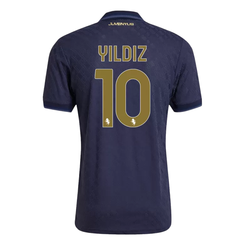 Juventus YILDIZ #10 Third Away Soccer Jersey Authentic 2024/25- Save The Children Sponsor - gojersey