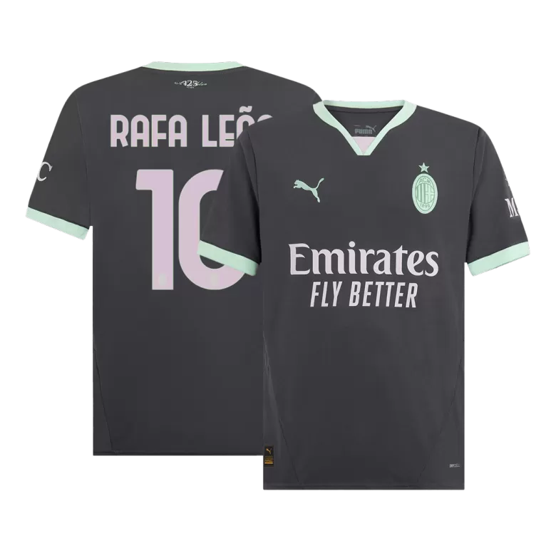 AC Milan RAFA LEÃO #10 Third Away Soccer Jersey 2024/25 - gojersey