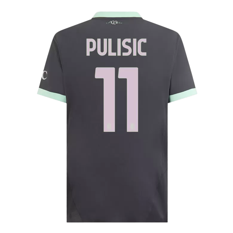 AC Milan PULISIC #11 Third Away Soccer Jersey Authentic 2024/25 - gojersey