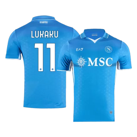 Napoli LUKAKU #11 Home Soccer Jersey Authentic 2024/25 - gojersey