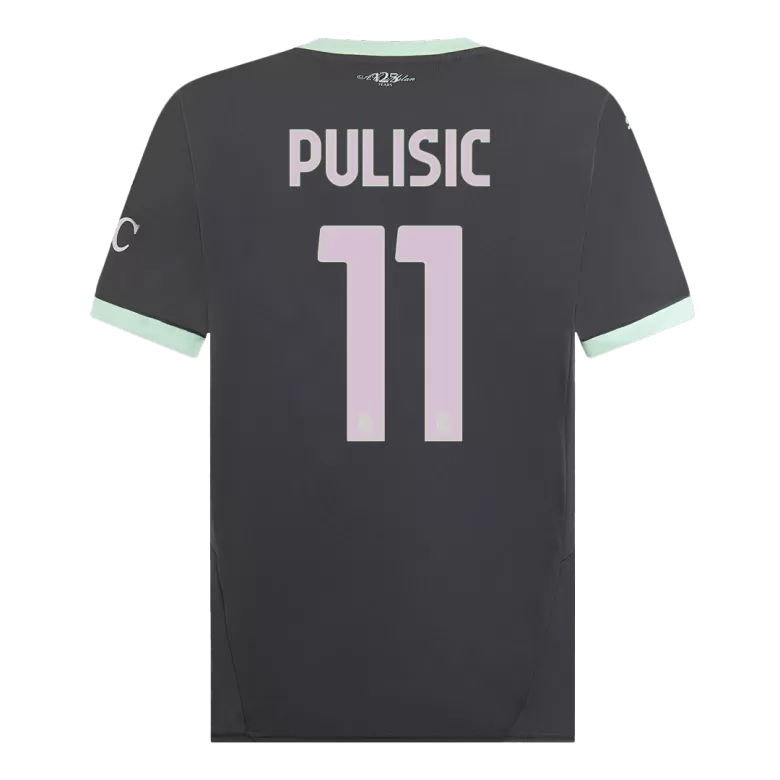 AC Milan PULISIC #11 Third Away Soccer Jersey 2024/25 - gojersey