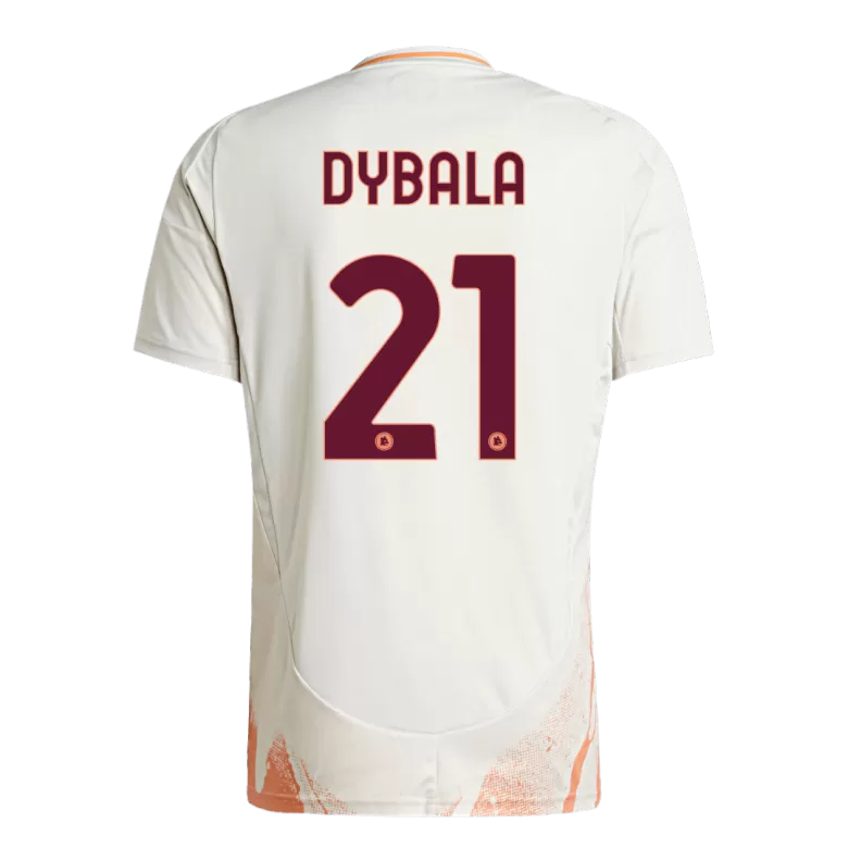 Roma DYBALA #21 Away Soccer Jersey 2024/25 - gojersey