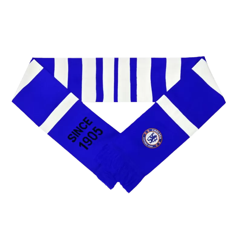 Chelsea Soccer knitting Scarf Blue&White - gojersey