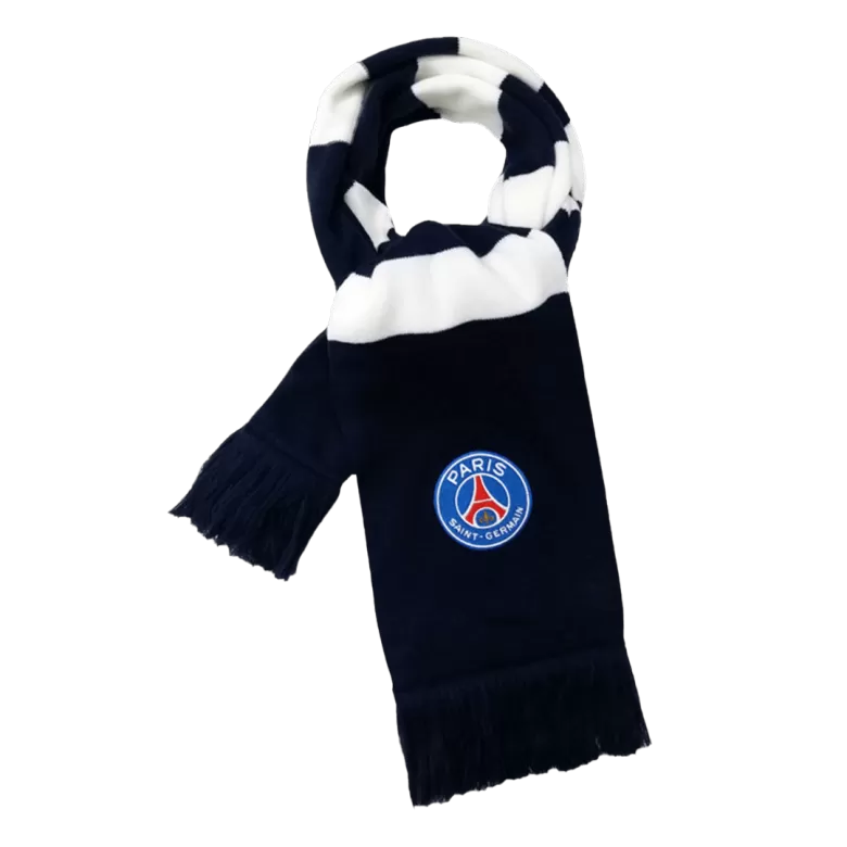 PSG Soccer knitting Scarf Black&White - gojersey