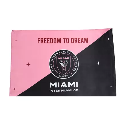 Inter Miami CF Soccer Flag Pink&Black - gojersey