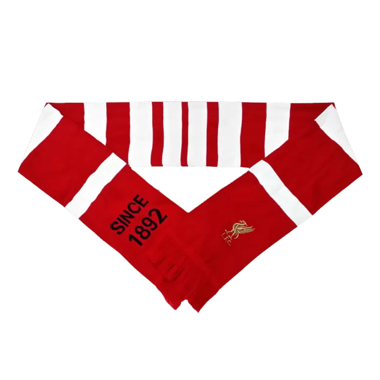 Liverpool Soccer knitting Scarf Red&White - gojersey